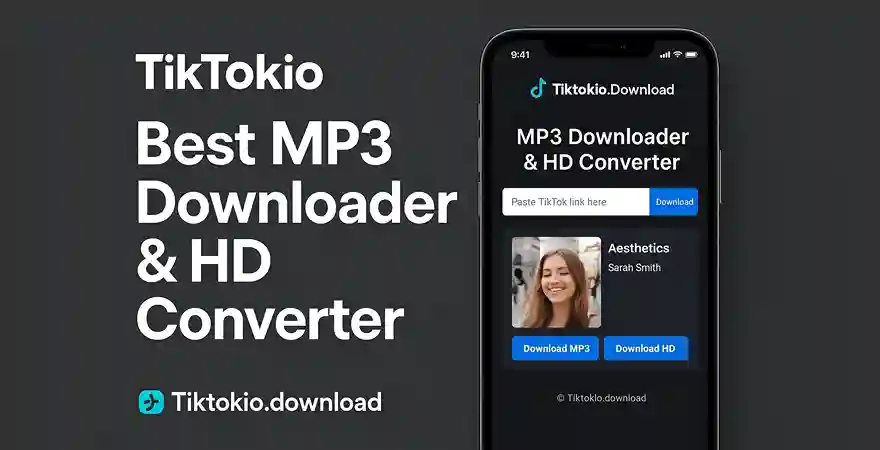 TikTokio | Best MP3 Downloader & HD Converter 