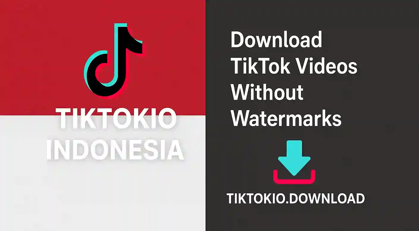 TikTokio Indonesia Download TikTok Videos Without Watermarks